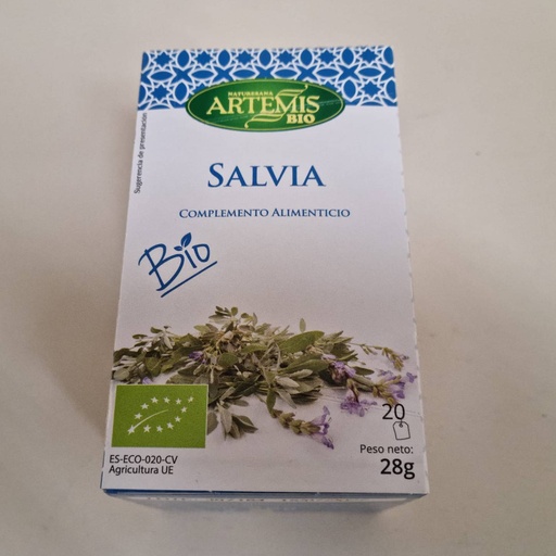 [8428201310070] Infusió Salvia 20 Bossetes - Artemis