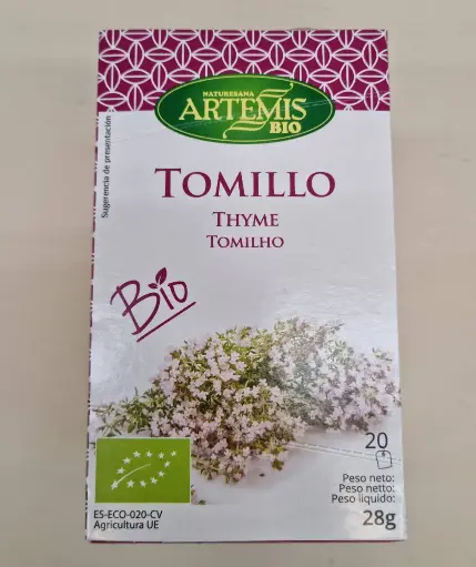 [8428201310063] Infusió Tomillo 20 Bossetes - Artemis
