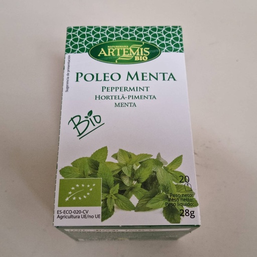 [8428201310049] Infusió Poleo Menta 20 Bossetes - Artemis