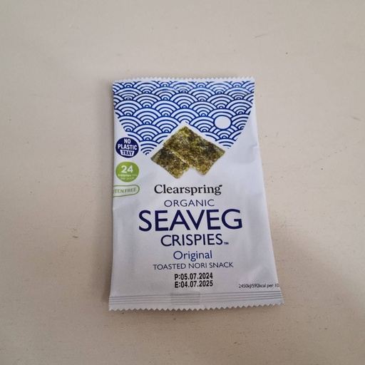 [5021554005278] Snack Alga Nori 4g - Clearspring