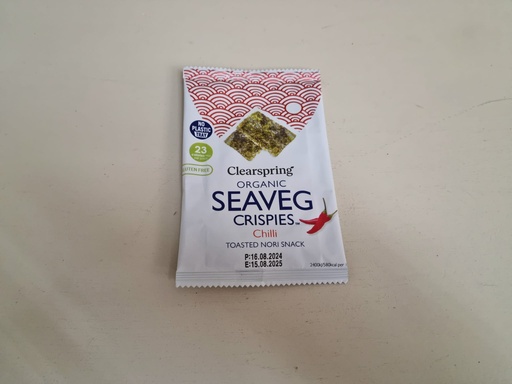 [5021554005315] Snack Alga Nori Chilli 4g - Clearspring