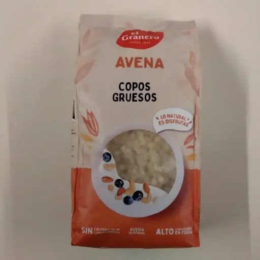 [8422584030396] Flocs Gruixuts Civada Integral Bio 1kg - El Granero