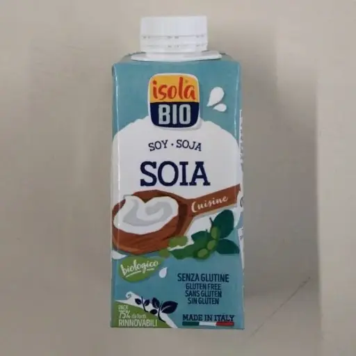 [8023678426103] Crema per Cuinar de Soja 200ml - Isola Bio