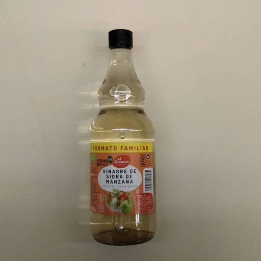 [8422584017984] Vinagre de  Sidra de Poma 750Ml- El Granero 