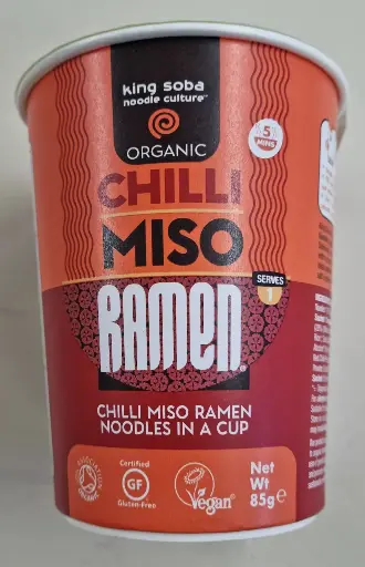 [619286836007] Got de Sopa Ramen de Miso amb Chilli S/G 85g - King Soba