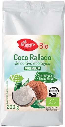 [8422584044003] Coco Ratllat Fi Bio 200g - El Granero
