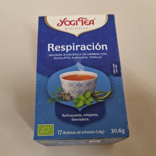 [4012824401020] Infusió Respiració 17 Bossetes - Yogi Tea
