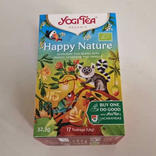 [4012824405936] Infusió Happy Nature 17 Bossetes - Yogi Tea