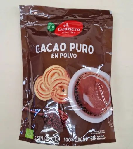 [8422584091168] Cacau en Pols Bio 250g - El Granero