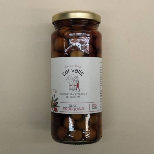 [8427406030202] Oliva Arbequina 350g - Cal Valls